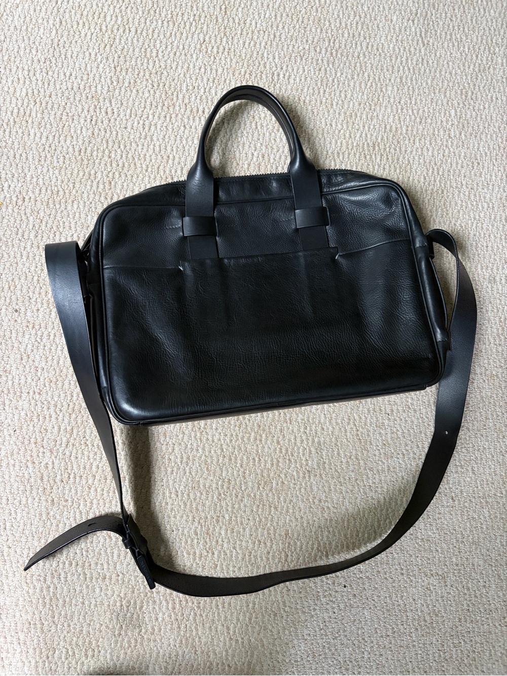EUC Troubadour 100% Leather Briefcase, retail price: $1,095 (STILL smells good!)